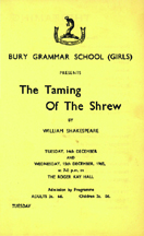 1965 The Taming of the Shrew
