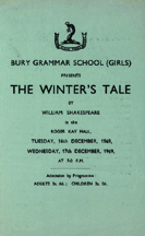 1969 The Winter's Tale